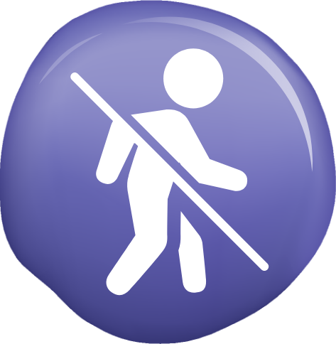 Reduced movement